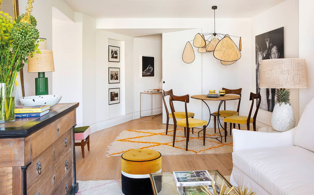 Iluminación estratégica para ampliar visualmente