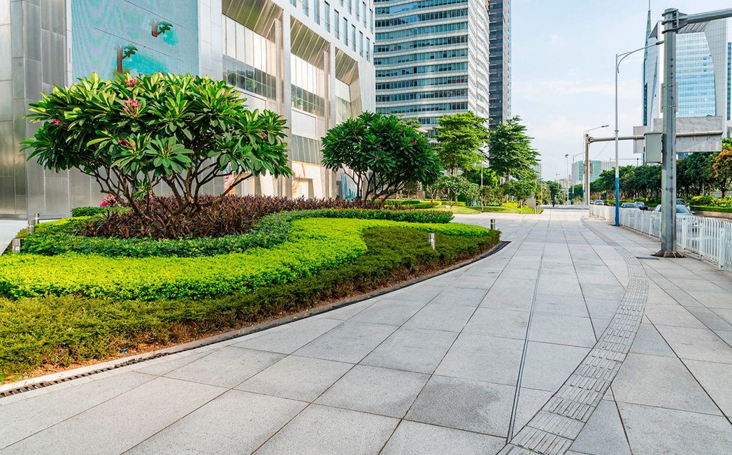 Jardines empresariales: planificación, tecnología y resultados